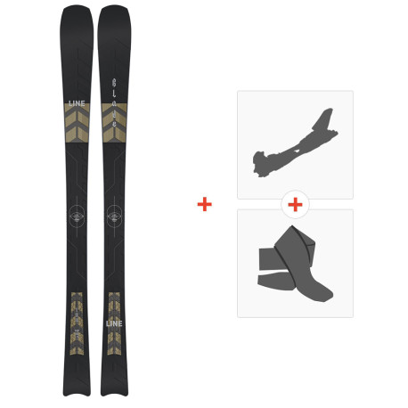 Ski Line Blade W 2021 + Touring Ski Bindings + Climbing Skins  -
