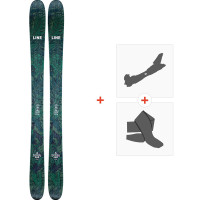 Ski Line Pandora 110 2021 + Touring Ski Bindings + Climbing Skins  - Freeride + Touring