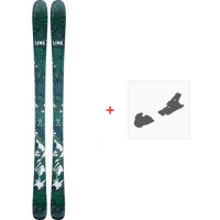 Ski Line Pandora 84 2021 + Ski Bindings  - Ski All Mountain 80-85 mm with optional ski bindings