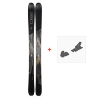 Ski Line Supernatural 100 2019 + FIxations de ski  - Pack Ski Freeride 94-100 mm