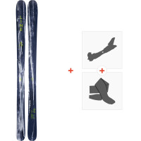 Ski Line Supernatural 100 2020 + Fixations ski de rando + Peaux 