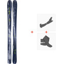 Ski Line Supernatural 100 2020 + Fixations ski de rando + Peaux 