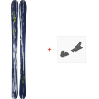 Ski Line Supernatural 100 2020 + FIxations de ski  - Pack Ski Freeride 94-100 mm