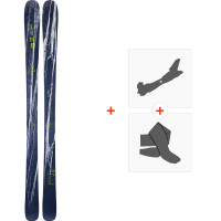Ski Line Supernatural 92 2020 + Touring Ski Bindings + Climbing Skins  - Ski All Mountain 91-94 mm with optional ski bindings