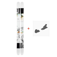 Ski Line Tom Wallisch Pro 2019 + FIxations de ski  - Pack Ski Freestyle
