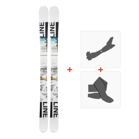 Ski Line Tom Wallisch Shorty 2019 + Touren Skibindungen + Felle  -