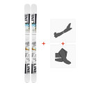 Ski Line Tom Wallisch Shorty 2019 + Fixations ski de rando + Peaux 
