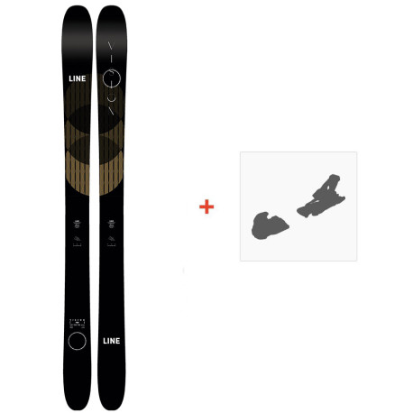 Ski Line Vision 108 2022 + FIxations de ski  - Rando Freeride