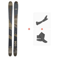 Ski Line Vision 108 2023 + Touren Skibindungen + Felle  - Freetouring