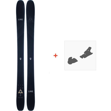 Ski Line Vision 118 2021 + FIxations de ski  - Rando Freeride