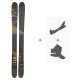 Ski Line Vision 118 2023 + Fixations ski de rando + Peaux  - Rando Freeride