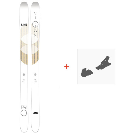 Ski Line Vision 98 2022 + FIxations de ski  - Rando Freeride