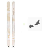 Ski Line Vision 98 2023 + Ski Bindings  - FreeTouring