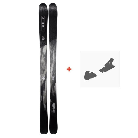 SKI WITH BINDINGS KIT Line Supernatural 86 2019  - Ski All Mountain 86-90 mm avec fixations de ski à choix