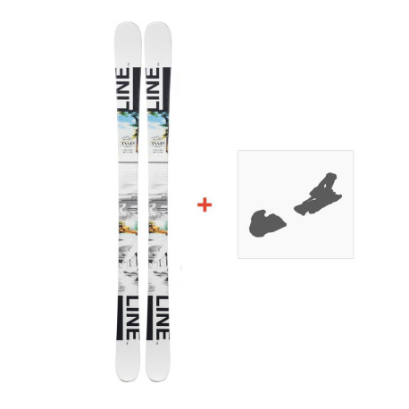 SKI WITH BINDINGS KIT Line Tom Wallisch Shorty 2019  -