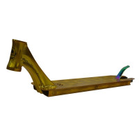 Crisp Scooter Deak Evolution Polished 4.8\\"x20.5\\" Gold 2019 - Plateaux / Decks