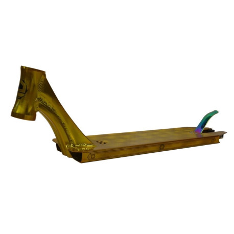 Crisp Scooter Deak Evolution Polished 4.8\\"x20.5\\" Gold 2019 - Plateaux / Decks