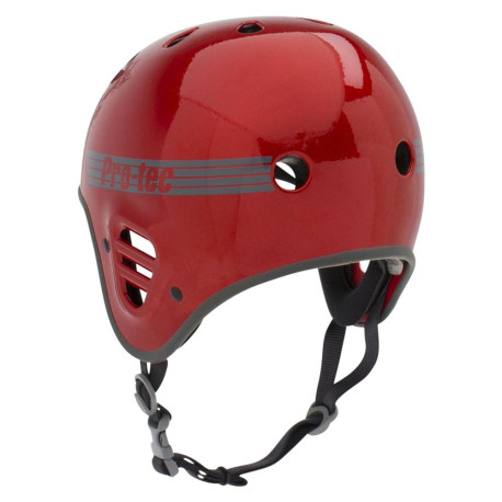 Casque de skateboard Pro-tec Full Cut Cert Red Metal Flake 2023 - Casques de skate
