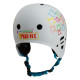 Skateboard-Helm Pro-tec Full Cut Cert Gonz Animal Bird White 2023 - Skateboard Helme