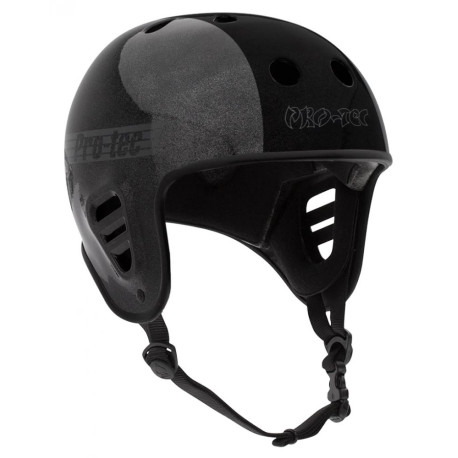 Skateboard helmet Pro-tec Full Cut Cert Hosoi Metallic Black 2023 - Skateboard Helmet