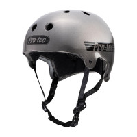 Skateboard helmet Pro-tec Old School Cert Matte Metallic Gunmetal 2023 - Skateboard Helmet