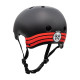 Skateboard helmet Pro-tec Old School Cert Skeleton Key Black/Red 2020 - Skateboard Helmet