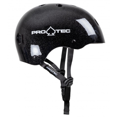 Casque de skateboard Pro-tec Classic Cert Black Metal Flake 2020 - Casques de skate