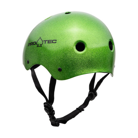 Skateboard helmet Pro-tec Classic Cert Candy Green Flake 2020 - Skateboard Helmet