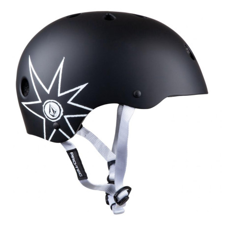 Skateboard helmet Pro-tec Classic Cert Volcom Luminator Black 2020 - Skateboard Helmet