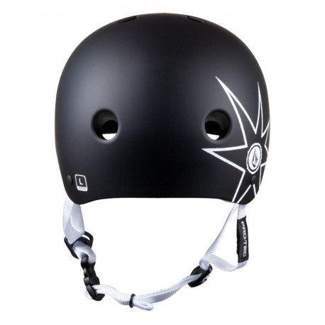 Skateboard-Helm Pro-tec Classic Cert Volcom Luminator Black 2020 - Skateboard Helme