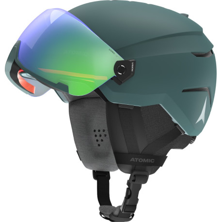 Atomic Ski helmet Savor Visor Stereo Green 2023