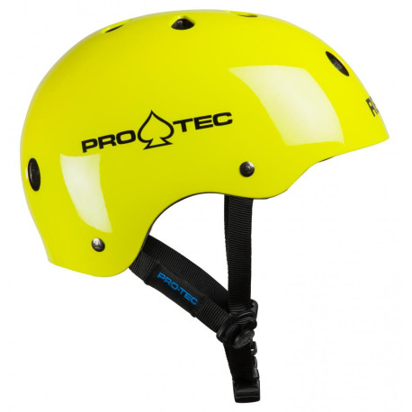 Skateboard-Helm Pro-tec Rental Classic Certified Gloss Yellow 2022 - Skateboard Helme