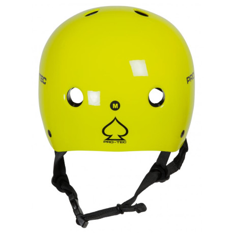 Casque de skateboard Pro-tec Rental Classic Certified Gloss Yellow 2022 - Casques de skate