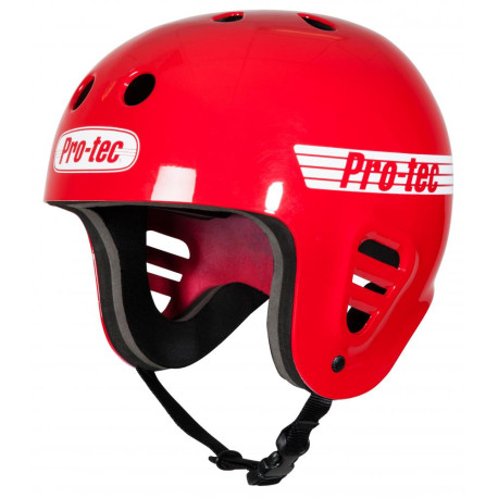 Casque de skateboard Pro-tec Full Cut Water Gloss Red 2023 - Casques de skate