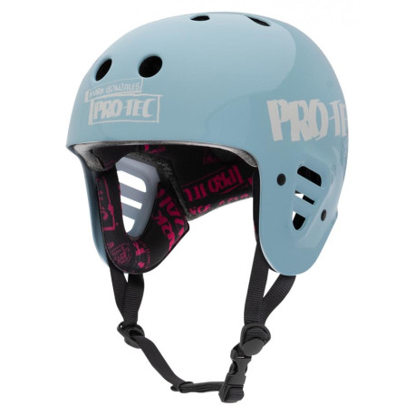 Casque de skateboard Pro-tec FullCut Cert Gonz 2 Light Blue 2020 - Casques de skate