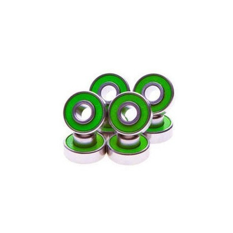 Zealous Bearings Green 2021 - Roulements pour skateboards