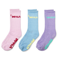 Chaussettes De Ville Ou A Roulettes Impala Skate Sock 3Pk 2023