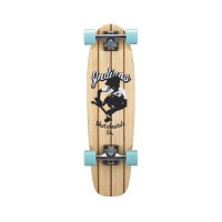 Komplettes Cruiser-Skateboard Indiana Bamboo 2026  - Cruiserboards im Holz Complete