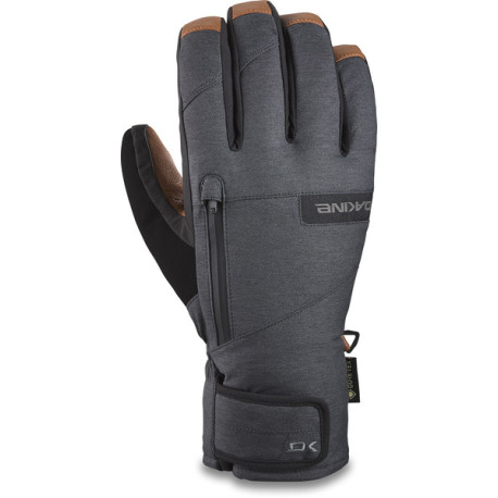 Dakine Ski Glove Leather Titan Gore-Tex Short Carbon 2023