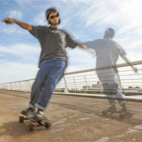 Elektrisches Skateboard Elwing Powerkit Sport Electric Halokee Longboard (Batteries Long Range) 2024 - Komplett 