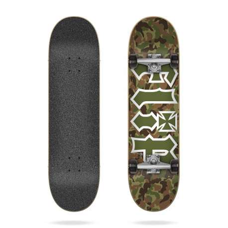Skateboard Completes Flip HKD Team Combat Green 7.5\\" 2021  -