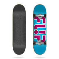 Skateboard Completes Flip Team Outlined Light Blue 7.25\\" 2021  -