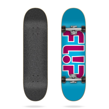 Skateboard Completes Flip Team Outlined Light Blue 7.25\\" 2021  -
