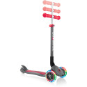 Globber | Primo Foldable Lights | Anodized T Bar | Grey Red 2022