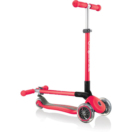 Globber | Primo Foldable | Anodized T Bar | Red 2022