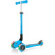 Globber | Primo Foldable Lights | Anodized T Bar | Sky Blue 2022