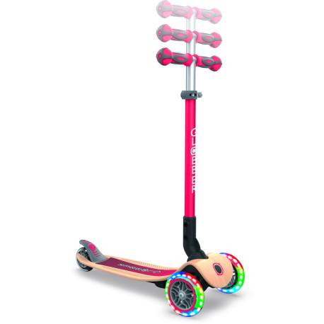 Globber | Primo Foldable | Wood Lights | Red 2022