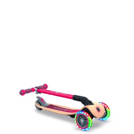 Globber | Primo Foldable | Wood Lights | Red 2022