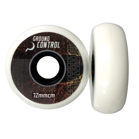 Ground Control Earth City Wheels 72mm 92A White 2019