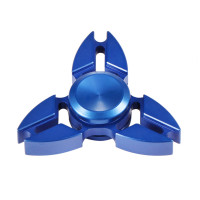 Hand Spinner Tri Metal Fidget Ninja / Blue 2017